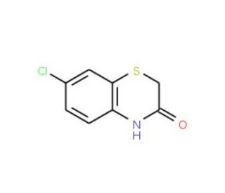 7-Chloro-2H-1,4-benzothiazin-3(4H)-one (CAS 5333-05-1) - chemical structure image