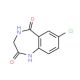 7-Chloro-3,4-dihydro-1H-benzo[e][1,4]diazepine-2,5-dione (CAS 5177-39-9) - chemical structure image
