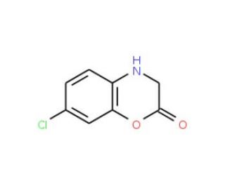 7-Chloro-3,4-dihydro-benzo[1,4]oxazin-2-one - chemical structure image