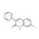 7-Chloro-3-phenyl-2-quinolinol (CAS 59412-07-6) - chemical structure image