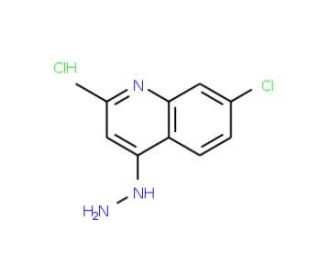 7-Chloro-4-hydrazino-2-methylquinoline hydrochloride (CAS 1172414-66-2) - chemical structure image