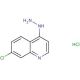 7-Chloro-4-hydrazinoquinoline hydrochloride (CAS 786727-08-0) - chemical structure image