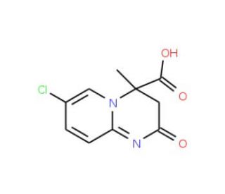 7-Chloro-4-methyl-2-oxo-3,4-dihydro-2H-pyrido-[1,2-a]pyrimidine-4-carboxylic acid - chemical structure image