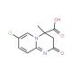7-Chloro-4-methyl-2-oxo-3,4-dihydro-2H-pyrido-[1,2-a]pyrimidine-4-carboxylic acid - chemical structure image