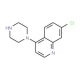 7-chloro-4-piperazin-1-ylquinoline (CAS 837-52-5) - chemical structure image