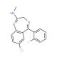 7-Chloro-5-(2-fluorophenyl)-2-methylamino-3H-1,4-benzodiazepine-13C1 - chemical structure image