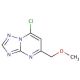 7-chloro-5-(methoxymethyl)-[1,2,4]triazolo[1,5-a]pyrimidine - chemical structure image