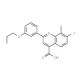 7-Chloro-8-methyl-2-(3-propoxyphenyl)quinoline-4-carboxylic acid - chemical structure image