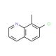 7-Chloro-8-methylquinoline (CAS 78941-93-2) - chemical structure image