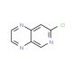 7-Chloro-pyrido[3,4-b]pyrazine (CAS 93049-39-9) - chemical structure image