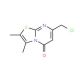 7-(Chloromethyl)-2,3-dimethyl-5H-[1,3]thiazolo-[3,2-a]pyrimidin-5-one - chemical structure image