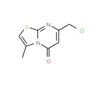 7-(chloromethyl)-3-methyl-5H-[1,3]thiazolo[3,2-a]pyrimidin-5-one - chemical structure image
