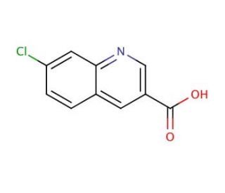 7-Chloroquinoline-3-carboxylic acid (CAS 892874-49-6) - chemical structure image