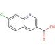 7-Chloroquinoline-3-carboxylic acid (CAS 892874-49-6) - chemical structure image