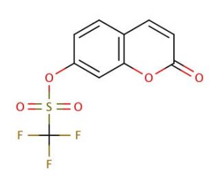 7-Coumaryl Triflate - chemical structure image