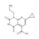 7-cyclopropyl-2,4-dioxo-1-propyl-1,2,3,4-tetrahydropyrido[2,3-d]pyrimidine-5-carboxylic acid - chemical structure image