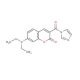 7-(Diethylamino)-3-(imidazol-1-ylcarbonyl)-1-benzopyran-2-one - chemical structure image