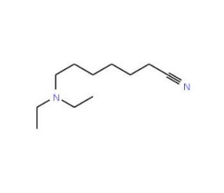 7-(Diethylamino)heptanonitrile - chemical structure image