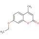7-Ethoxy-4-methylcoumarin (CAS 87-05-8) - chemical structure image