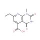 7-Ethyl-1-methyl-2,4-dioxo-1,2,3,4-tetrahydro-pyrido[2,3-d]pyrimidine-5-carboxylic acid - chemical structure image