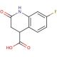 7-fluoro-2-oxo-1,2,3,4-tetrahydroquinoline-4-carboxylic acid (CAS 923120-55-2) - chemical structure image
