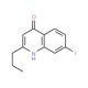 7-Fluoro-2-propyl-4-quinolinol (CAS 1070879-94-5) - chemical structure image