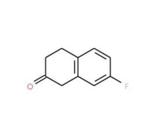 7-Fluoro-3,4-dihydro-1H-naphthalen-2-one (CAS 29419-15-6) - chemical structure image