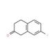 7-Fluoro-3,4-dihydro-1H-naphthalen-2-one (CAS 29419-15-6) - chemical structure image