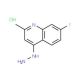 7-Fluoro-4-hydrazino-2-methylquinoline hydrochloride (CAS 1171174-76-7) - chemical structure image