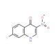 7-Fluoro-4-hydroxy-3-nitroquinoline (CAS 256923-33-8) - chemical structure image