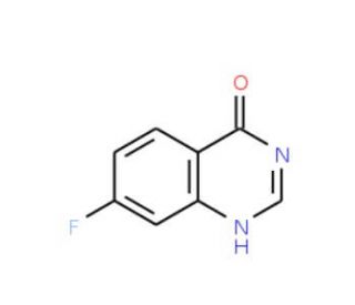 7-Fluoro-4-quinazolone (CAS 16499-57-3) - chemical structure image