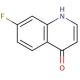 7-Fluoro-4-quinolinol (CAS 391-83-3) - chemical structure image