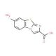 7-Fluorobenzo[d]imidazo[2,1-b]thiazole-2-carboxylic acid hydrate - chemical structure image