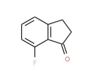 7-Fluoroindan-1-one (CAS 651735-59-0) - chemical structure image