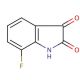 7-Fluoroindole-1H-2,3-dione (CAS 317-20-4) - chemical structure image