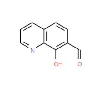 7-formyl-8-quinolinol (CAS 5683-78-3) - chemical structure image