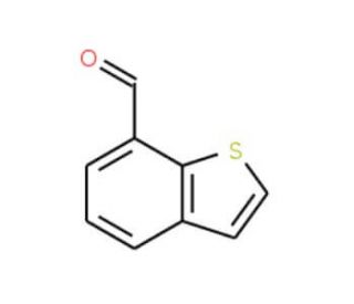 7-Formylbenzo[b]thiophene (CAS 10134-91-5) - chemical structure image