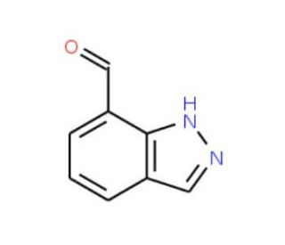 7-Formylindazole (CAS 312746-72-8) - chemical structure image