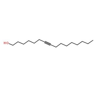 7-Hexadecyn-1-ol (CAS 822-21-9) - chemical structure image