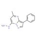 7-hydrazino-5-methyl-3-phenylpyrazolo[1,5-a]pyrimidine (CAS 58347-29-8) - chemical structure image