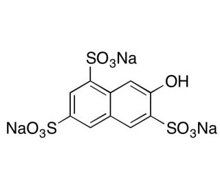 7-Hydroxy-1,3,6-naphthalenetrisulfonic acid trisodium salt (CAS 53683-45-7) - chemical structure image