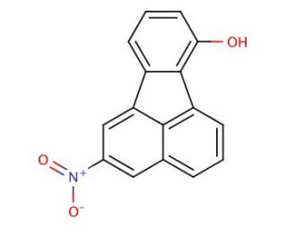 7-Hydroxy-2-nitrofluoranthene (CAS 144386-82-3) - chemical structure image