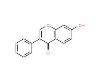 7-Hydroxy-3-phenyl-chromen-4-one (CAS 13057-72-2) - chemical structure image