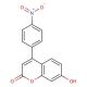 7-Hydroxy-4-(4-nitro-phenyl)-chromen-2-one - chemical structure image