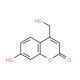 7-hydroxy-4-(hydroxymethyl)-2H-chromen-2-one 的分子结构, CAS编号: 151889-83-7 7-hydroxy-4-(hydroxymethyl)-2H-chromen-2-one (CAS 151889-83-7) - chemical structure image