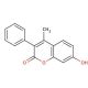 7-Hydroxy-4-methyl-3-phenylcoumarin (CAS 20050-76-4) - chemical structure image