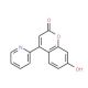 7-Hydroxy-4-pyridin-2-ylcoumarin (CAS 386704-10-5) - chemical structure image