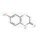7-Hydroxy-4H-benzo[1,4]thiazin-3-one (CAS 91375-75-6) - chemical structure image