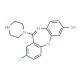 7-Hydroxy Amoxapine 的分子结构, CAS编号: 37081-76-8 7-Hydroxy Amoxapine (CAS 37081-76-8) - chemical structure image