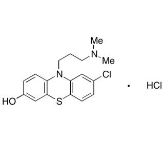 7-Hydroxy Chlorpromazine (CAS 51938-11-5) - chemical structure image